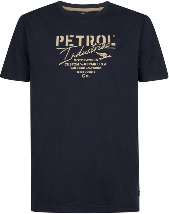 Petrol Industries - Lot de 3 t-shirts imprimés Carrera pour homme - Multicolore - Taille XL