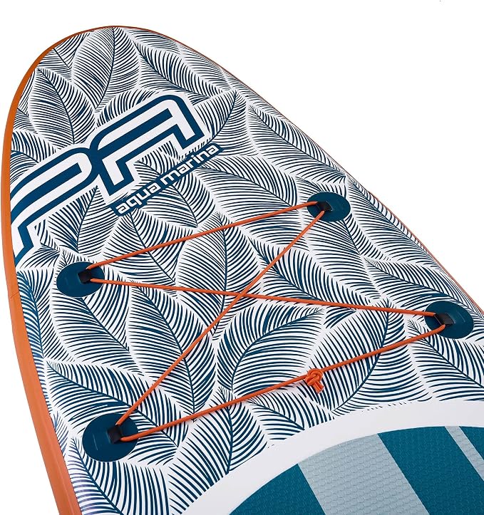 Kit complet de planche de SUP gonflable CampSup – Avec pagaie, pompe, sac, aileron et corde de sécurité