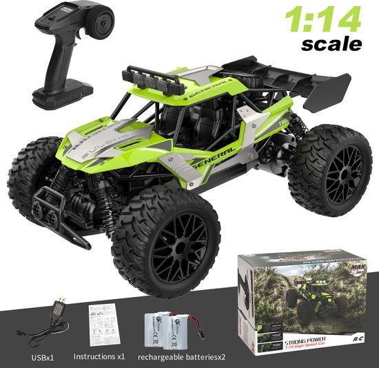 Fuegobird RC Car - Véhicule RC - voiture jouet haute vitesse - voiture jouet tout-terrain - légume