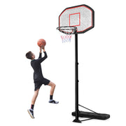 Coast Basketball Pole - anneau de basket avec support - hauteur 220-305 cm - noir
