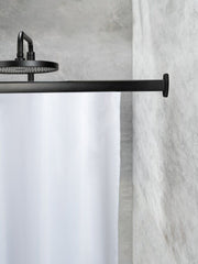 Schöner Wohnen Rail d'angle Jete - Noir - En L ou en U