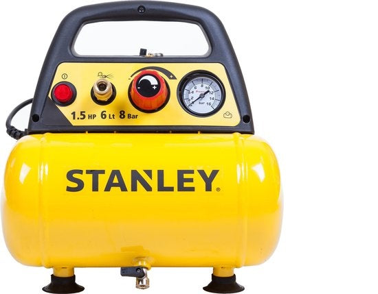 STANLEY - DN200/8/6 Compresseur d'air - 8 bar - Sans huile