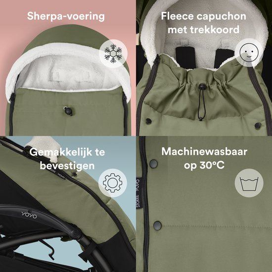 Sakou de pied Stokke YOYO Olive