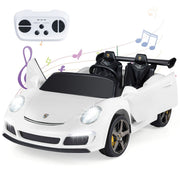 Voiture électrique pour enfants Coast - télécommande - éclairage LED - blanche