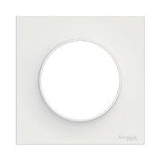 Schneider Electric ODACE Plaque de recouvrement 85x85 mm - 1 position - blanc