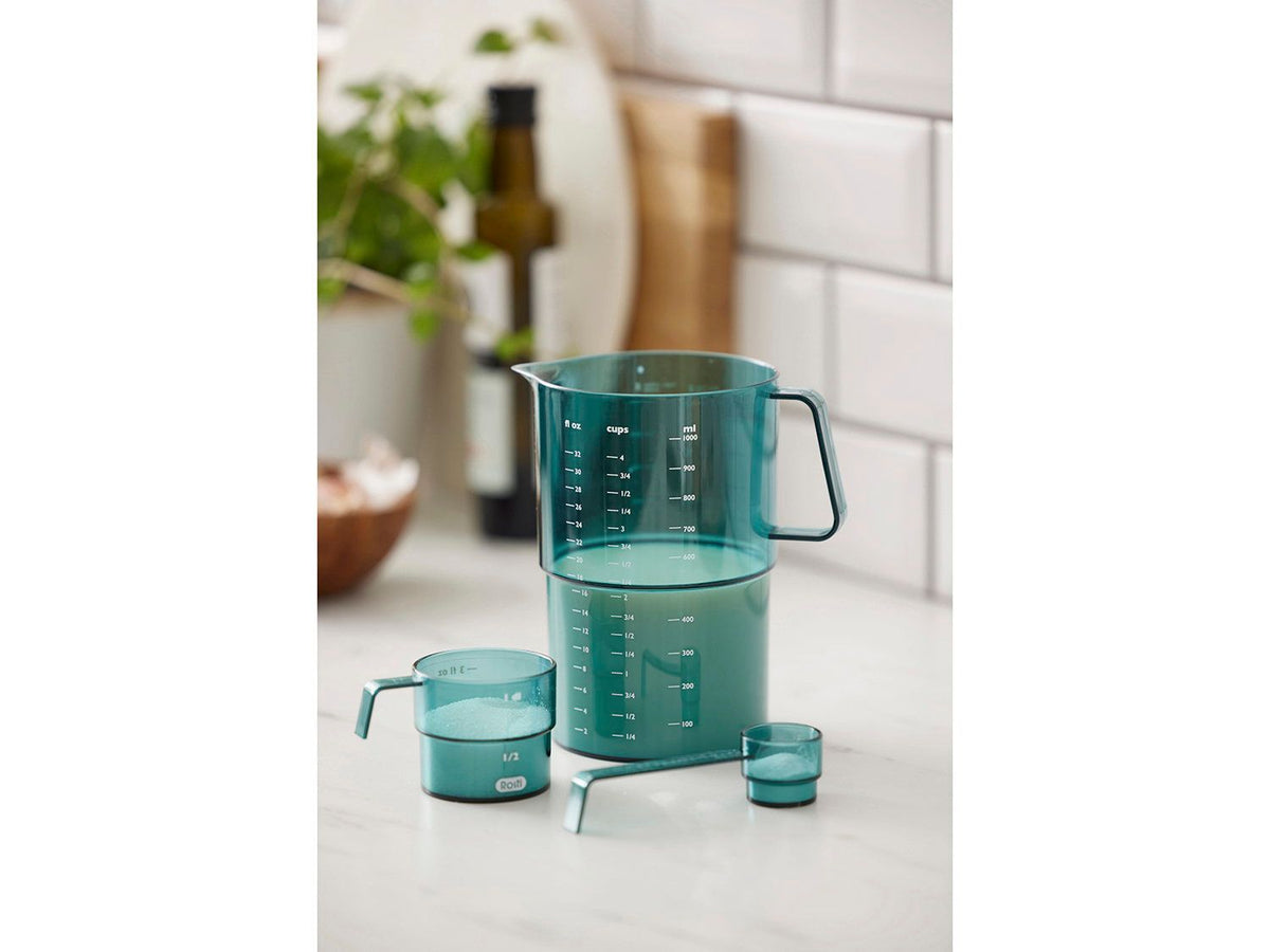 Ensemble de bols gradués Rosti Mensura, 3 pièces – 1 litre – Vert