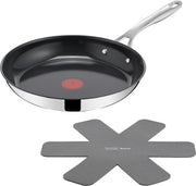 Poêle en céramique Jamie Oliver by Tefal Classic Cook, Ø 28 cm - sans PFAS + 1 protège-poêle