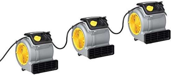 Ventilateur Air Mover 124 watts à 3 vitesses – séchoir à tapis, ventilateur de table, refroidissement et ventilation silencieux
