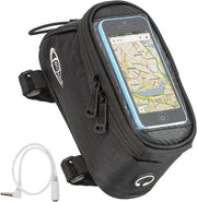 Tectake - Frame bag sacoche vélo pour p.ex. smartphone etc. noir S 401613