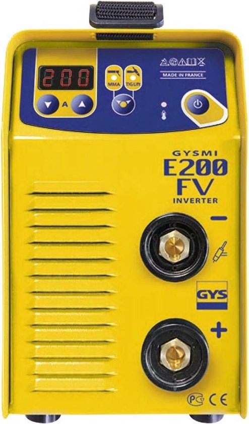 Onduleur de soudage GYS GYSMI E200 FV 10-130/10-200 A