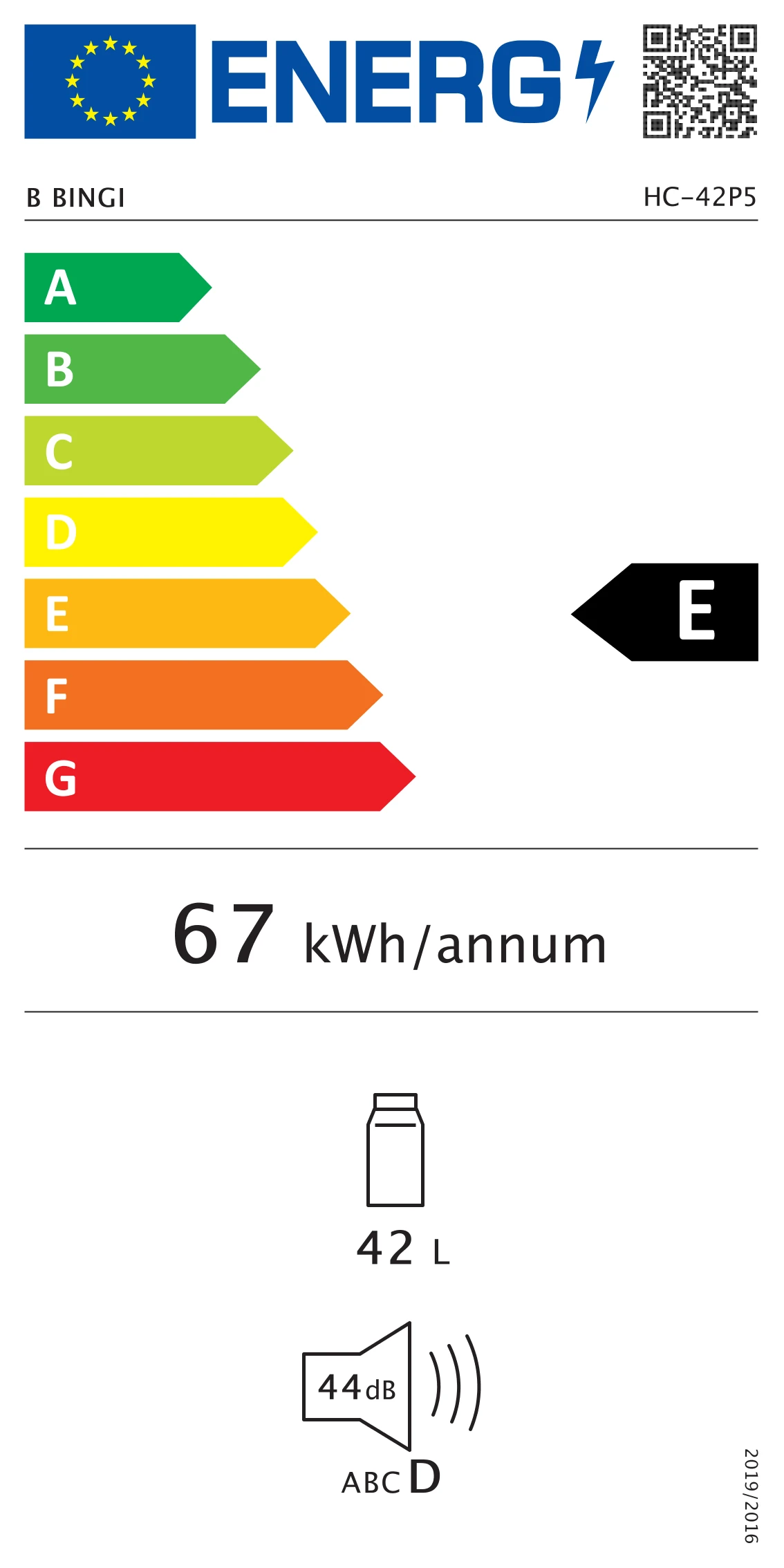 Glacière à compresseur BINGI - 42 litres - 12/24 V et 230 V