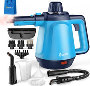 BOLLIT 1200W Steam Cleaner - Handheld Steam Cleaner - 3.5 Bar - Handheld Steamer - Stain Cleaner - Steam Cleaner - Carpet Cleaner - Extra Power Steam Cleaner : Floor, Sofa, Kitchen Bathroom & Carpet Cleaning - Incl. Storage Bag