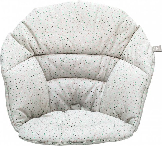 Coussin pour chaise haute Stokke Clikk - Gris à paillettes