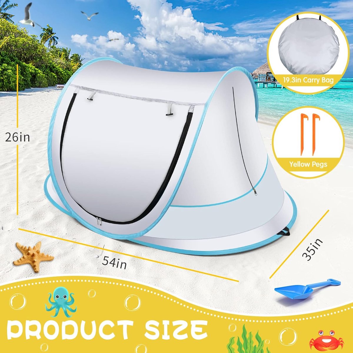 Fuegobird BabyBox Lit de Camping - UV50+ - Pliable - Moustiquaire incluse - 140 x 65 x 90 cm - Silver