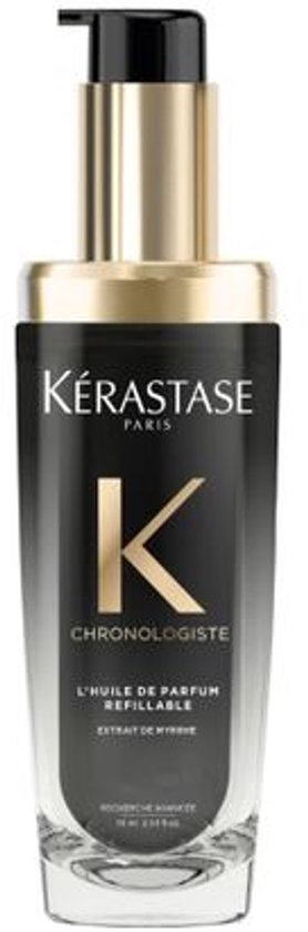 Kérastase Chronologiste L'Huile de Parfum Huile rechargeable - Parfum capillaire nourrissant - Pour tous les types de cheveux - 75 ml