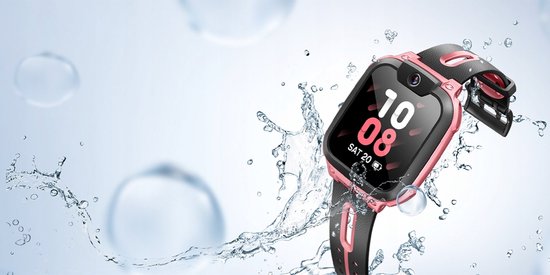 iMoo Z1 - Montre connectée pour enfants - Connexion 4G - IPX8 - Rose