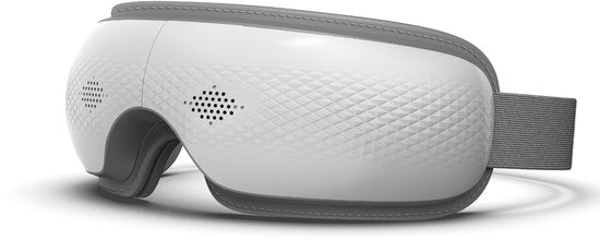 SKG – Appareil de massage des yeux sans fil – 5 modes de compression + chaleur et Bluetooth – ES300 – Blanc