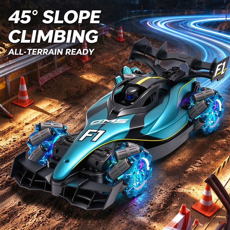 Voiture de cascade RC 4DRC à commande gestuelle pour les enfants de 6 à 12 ans - 2,4 GHz