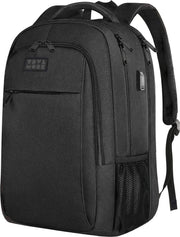 TRVLMORE Sac à dos - 36L - 17.3 inch - Sac à dos pour ordinateur portable - Sac d'école - Unisex - Splashproof Black