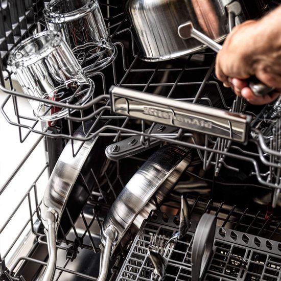 Poêle KitchenAid Multi-Ply ø 28 cm - acier inoxydable - compatible induction - antiadhésive - sans PFAS