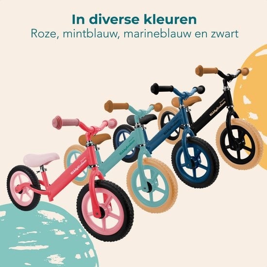LifeGoods KiddyCruiser Draisienne Enfants Vélo Bébé sans Pédales - 2 ans - Garçons et filles - Vert Menthe