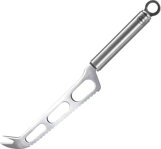 Rösle - Couteau à fromage - Acier inoxydable - 28 cm - Argent