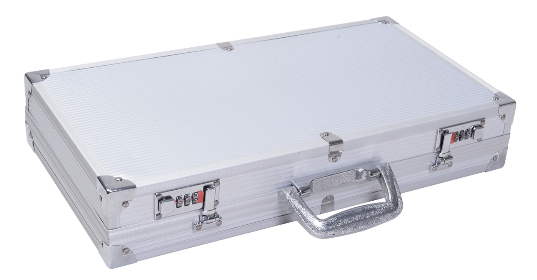 Mallette de protection côtière avec mousse de protection - Aluminium - Ignifuge - 47 x 25 x 8 cm