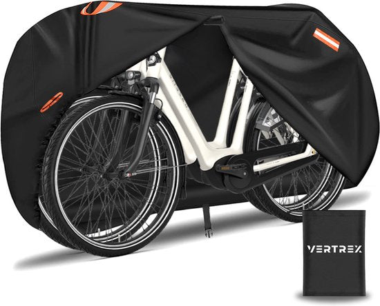 Vertrex Universal Bicycle Cover - Ultra Strong & Waterproof Oxford - Convient pour 1 à 2 vélos - Inclut un sac de rangement