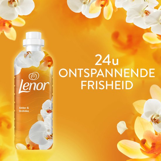 Adoucissant Lenor Ambre & Orchidée 55 lavages - 1 155 ml