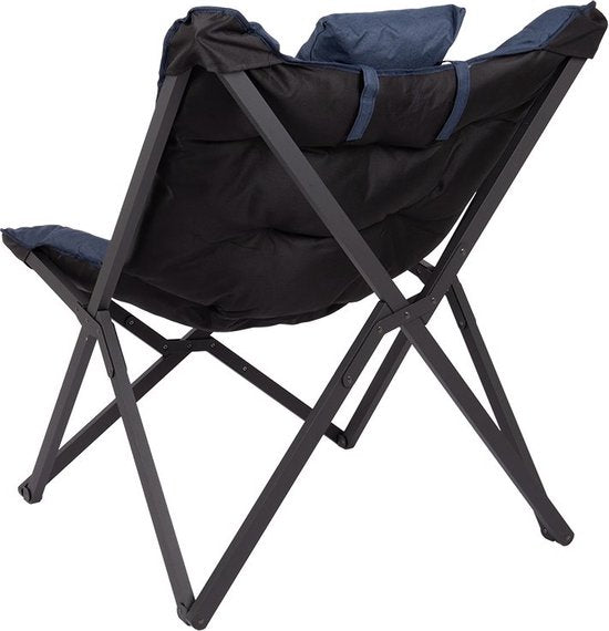 Bo-Camp - Industrial - Fauteuil de détente - Brandon - Cationic - Bleu