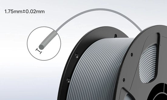 Filament 3D AnyCubic PLA Basic blanc, 1,75 mm, 1 kg.