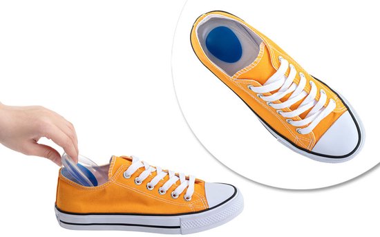 Wellhealth - Coussinets d'épine calcanéenne confortables pour un soutien supplémentaire - Hommes - 2 paires