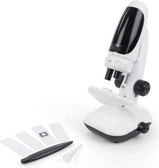 Microscope Velleman pour smartphone, grossissement 50 - 400x, mise au point réglable, avec LED réfléchissante, idéal pour l'examen des plantes, des minéraux, des insectes, etc.