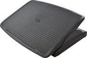 Repose-pieds ergonomique pour bureau - BRASQ - Accessoires de bureau - Réglable - Antidérapant - Noir