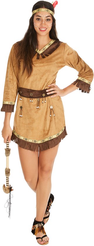Dressforfun costume femme indienne Apache sexy Ashley XXL - déguisement déguisement halloween déguisement fête déguisement carnaval déguisement carnaval fête - 300630