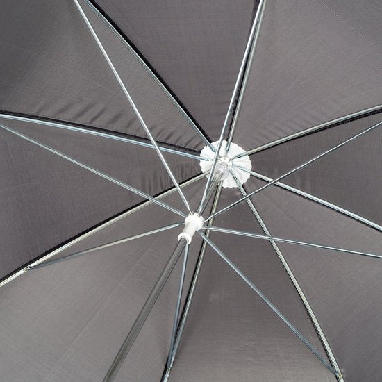 Bo-Camp - Parasol de chaise - Universel - Ø 106 cm - Gris