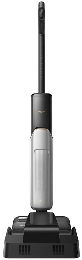 MOVA X4 Plus – Aspirateur balai sans fil avec fonction de lavage - Puissance d'aspiration de 20 000 Pa - Station d'auto-nettoyage - Nettoyage à l'eau chaude jusqu'à 100 °C