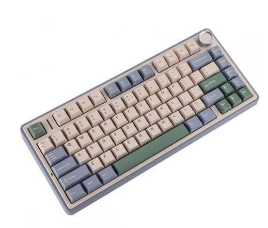 AULA F75 Cedar Green - Clavier mécanique - Commutateurs Reaper - Eclairage RGB - Sans fil - Gaming & Productivité