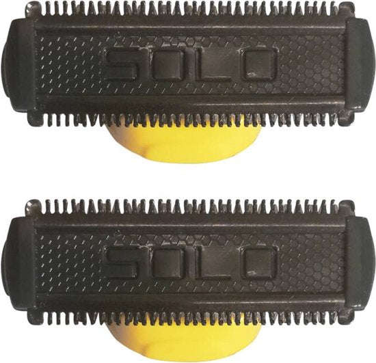 Tête de rasage de rechange Microtouch Titanium Solo, lot de 2
