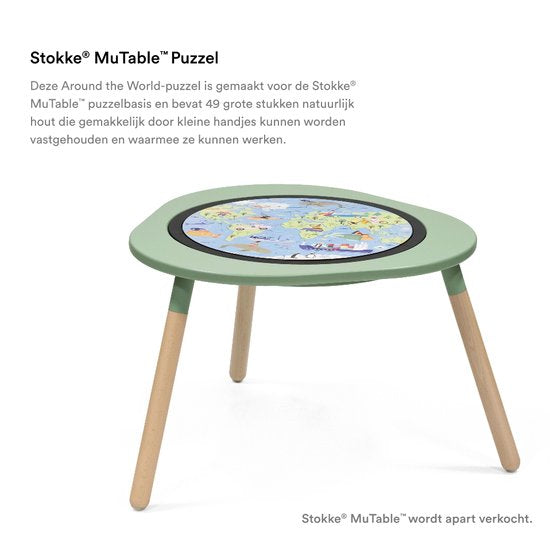 Puzzle Stokke® MUtable™ V2 - Le tour du monde
