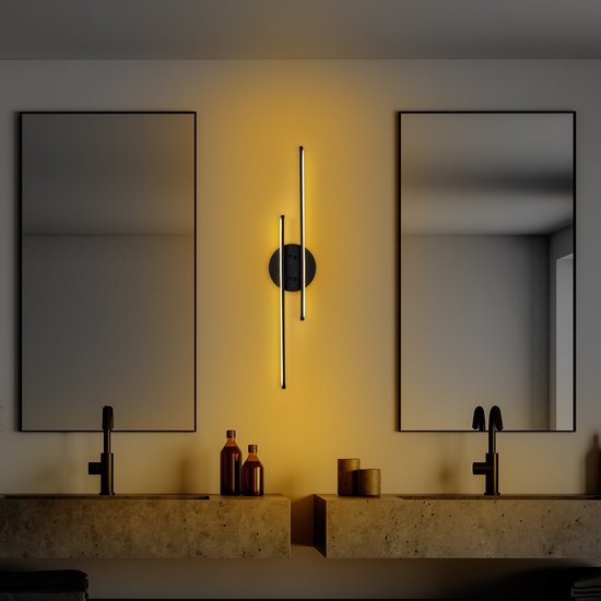 Asir - Applique - Noir - 17 x 86 x 5