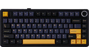 AULA F75 - Clavier gaming sans fil - Mécanique - Gasket - Hot Swap - Claviers QWERTY - Tri-mode - 80 touches - Noir tonnerre