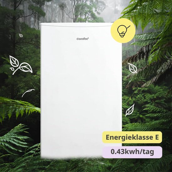 COMFEE RCU60WH2(E) : congélateur vertical de 60 litres, 3 compartiments