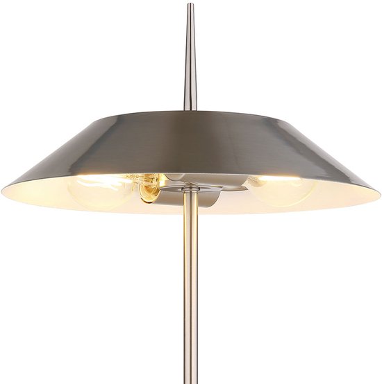 Lampe de table - acier - BRENLOR - métal - Ø 30 cm - E27 - 21032N - Globo