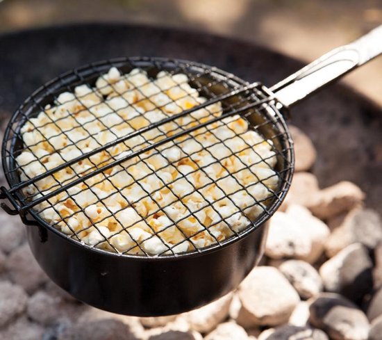 Esschert Design - Poêle à pop-corn - Feu de camp