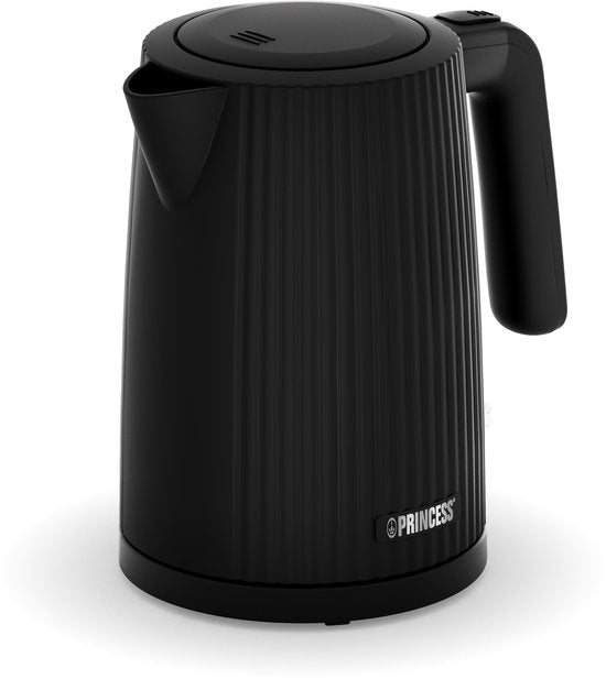 Bouilloire Princess 236058 Wave - Rétro - 1,7 litre - 2200 W - Noir