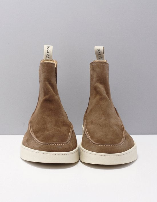 Greve 2700 chaussures à lacets pour homme, marron  2953 suède sésame 45 (10+)
