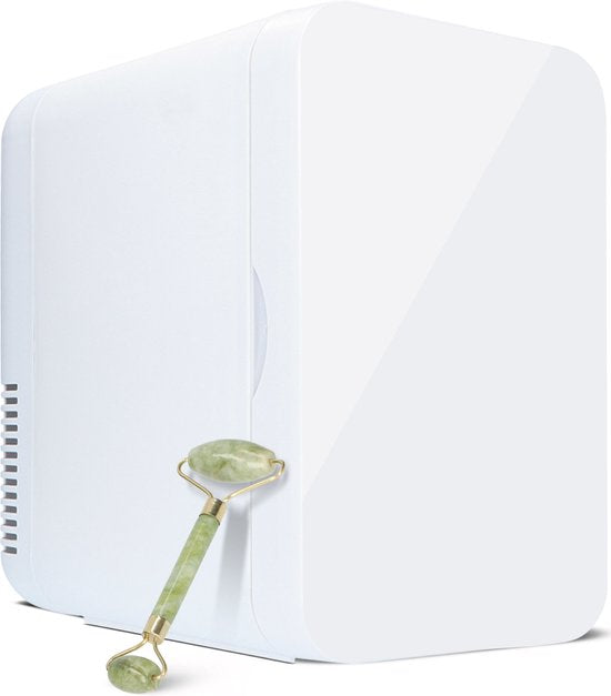 Soft & Silky Skincare fridge - Incl. Roller - Mini - Make-up organiser - Make-up Fridge - Cosmetics & Skincare