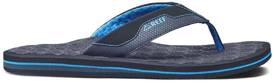 Tongs Reef The Ripper pour homme - Noir/Bleu - Taille 43