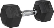 VirtuFit Hexa Dumbbell Pro - 17,5 kg - Haltère hexagonal - Musculation - À l'unité